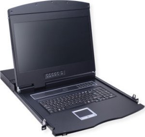 Konzolë KVM Roline Value 17", 1280 x 1024, USB VGA, e zezë