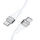 Kabllo USB C Wozinsky WSTCC1, USB C me USB C, 65W, 1m, e bardhë