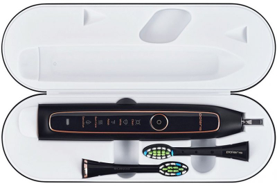 Furçë elektrike dhëmbësh Polaris PETB 0101, 4 funksione, 3 shpejtësi, e zezë