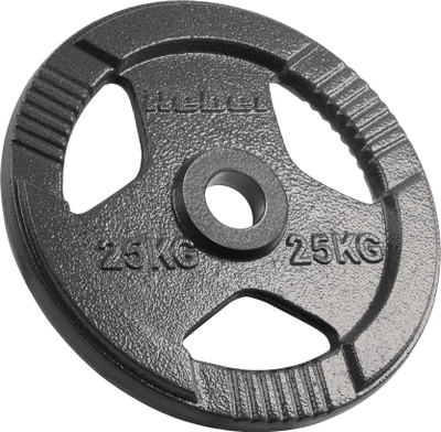 Disk peshe Rebel Active, 25 kg, vrimë 51 mm, me doreza, i zi