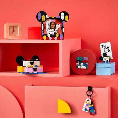 Set Set LEGO® DOTS 41963 Patch Mickey Mouse and Minnie Mouse, 669 pjesë