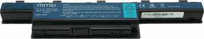 Bateri laptopi Mitsu BC/AC-4551, 4400 mAh, 10.8V, e zezë