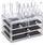 Raft multifunksional transparent 24*19*14. UNIMIKS