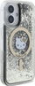 Mbulesë telefoni Hello Kitty HKHMP16SLGDIK, për iPhone 16 6.1", hardcase, zi-ari