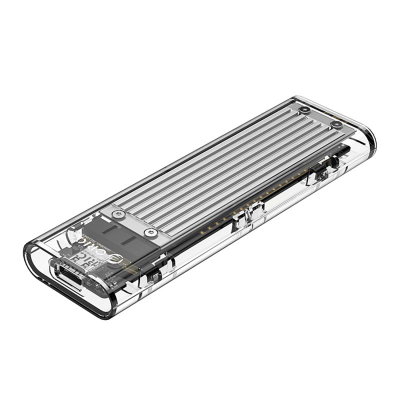 Kuti e jashtme për SSD Orico TCM2 C3, M.2 NVMe, USB C 10Gb/s, transparente