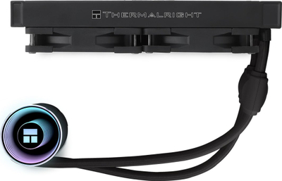 Ftohës me ujë Thermalright Frozen Notte, 240mm, ARGB V2, i zi
