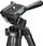 Tripod për kamera Camrock TA30, lartësia 125 cm, kapacitet 1 kg, i zi