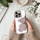 Futera Teddy Bear për iPhone 13, PU TPU, rozë