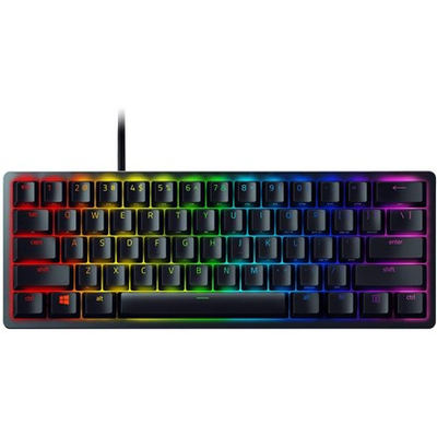 Tastierë lojrash Razer Huntsman Mini, me çelësa optikë, RGB, e zezë