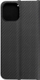 Futrollë telefoni OEM LUNA Book Carbon për iPhone 14 Pro, me kapak, e zezë