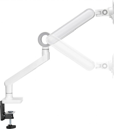 Држач за монитор LevelOne Equip 650185, 17-35\", монтажа на маса, бел