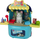Set lojërash Lean Sport Pet Set, sallon kujdesi për mace, valixhe me rrota, blu