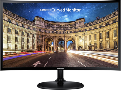 Monitor Samsung C24F390FHRXEN , 24", FHD, i lakuar