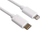 Kabllo USB PremiumCord Lightning në USB C, 1 m, e bardhë