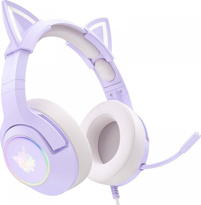 Kufje gaming Onikuma K9, me mikrofon, RGB, lejla