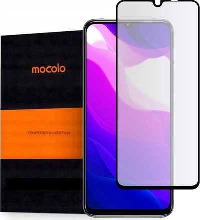 Xham mbrojtës MOCOLO TG për XIAOMI MI 10 LITE, ngjitës i plotë