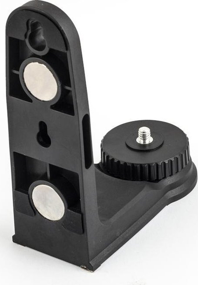 Mbajtëse magnetike muri KAPRO 27660, universale, me filetë standarde, e zezë