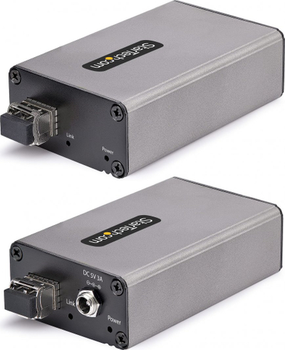Zgjerues USB 3.0 StarTech.com, 2 porta, deri 350m mbi fibër optike OM3, LC në LC