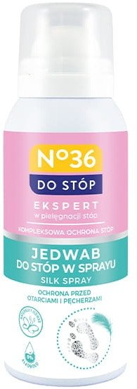 Sprej për këmbë No 36 Silk, antiperspirant 2n1, kundra fërkimit