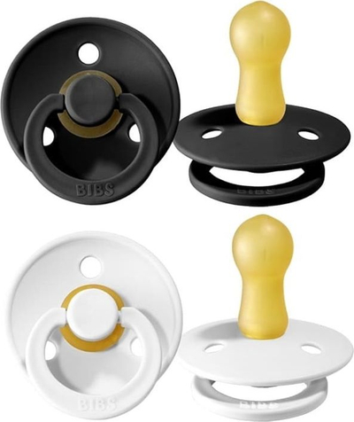 Biberon BIBS Pacifier Soothing Hevea, M, 2 copë