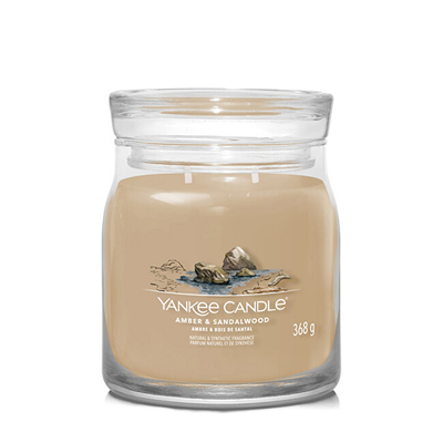 Qiri aromatik Yankee Candle Amber & Sandalwood, 368 g