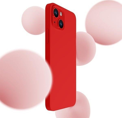 Mbrojtëse telefoni 3mk Hardy MagCase, për iPhone 14, silikon, e kuqe