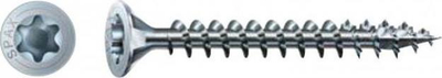 Vida druri Spax S, Torx, 4x40mm, set 200 copë