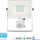 Reflektor LED V-TAC VT-20-S, 20W, sensor lëvizjeje PIR, i bardhë