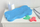 Dyshek banje për bebe Sensillo Bath Mattress, sfungjer ergonomik, për vaskë, blu