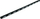 Tub silikoni TurboWorks Connector 100cm, diametër 38mm, i zi