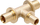 Tee bronzi Kan-Therm UltraLine, 20/16/20 mm