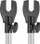 Kllapa sfondi Manfrotto 081, për rrotulla letre, set 2 copë, të zeza