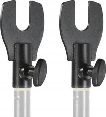 Kllapa sfondi Manfrotto 081, për rrotulla letre, set 2 copë, të zeza
