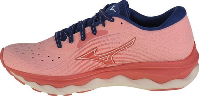 Atlete vrapimi Mizuno Wave Sky 6 W, për goca, me amortizim Wave, rozë