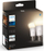 Llamba smart Philips Hue White A60 E27, 1100 lumen, set 2 copë