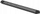 Panel bosh rack Lanberg AK-1411-B, 19", i shpuar, i zi