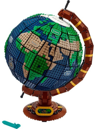Set LEGO Ideas 21332 Globe, 2585 pjesë