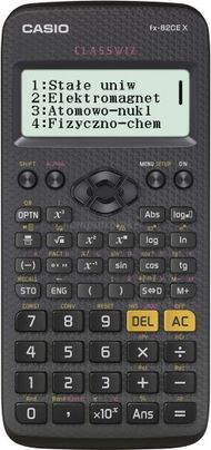 Kalkulator Casio (FX-82CEX), i zi