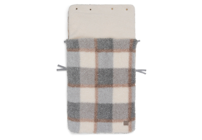 Footmuff -THES PER  KARROCE DHE MAXICOSE 0+s Check Boucle