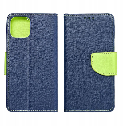 Këllëf Fancy Book për Samsung Galaxy S25, tip libër, me xhepa për karta, i zi