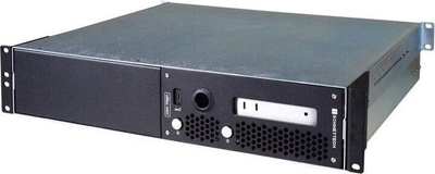 Kornizë rackmount Sonnet xMac mini 2024 2U, pa Echo Module, me kasë për hard disk, e zezë