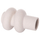 Dekor tavoline qeramike Rook Φ16x25,5Hcm (HM4627.01), bardhë