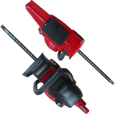 Lodër sharrë me zinxhir Woopie PowerSound, me zë, me dritë, e kuqe e zezë