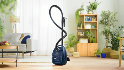 Fshesë me vakum Bosch BGL38BU1, 600W, me qese, blu e errët