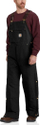 Pantallona pune Carhartt Duck Dungarees për burra, masa M, të zeza
