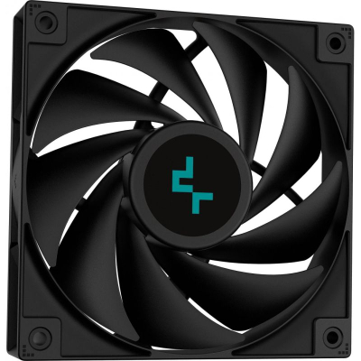 Ftohës uji AIO Deepcool LS520S Zero Dark, 240 mm, pa RGB, i zi