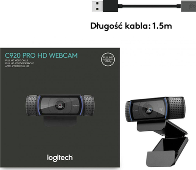 Logitech C920 HD Pro Веб-камера