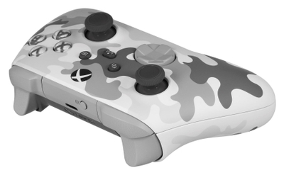 Gamepad Microsoft Xbox Wireless Controller Arctic Camo Special Edition, pa tela, gri