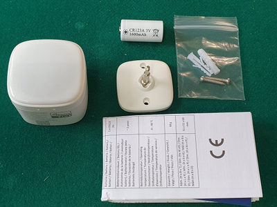 Detektor lëvizje ABUS 84144 Z-Wave Multisensor, wireless, për shpi smart, i bardhë