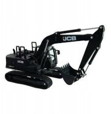 Lodër eskavator Britains JCB 220X LC, diecast, shkall 1:32, i zi
